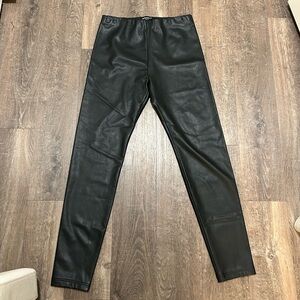Generation Love Black Faux Leather Pants. Size Large. NWT